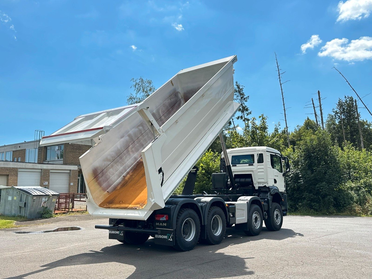 MAN TGS 37.520 8x4 EuromixMTP Mulden Kipper - Camion benne: photos 5 MAN TGS 37.520 8x4 EuromixMTP Mulden Kipper - Camion benne: photos 5