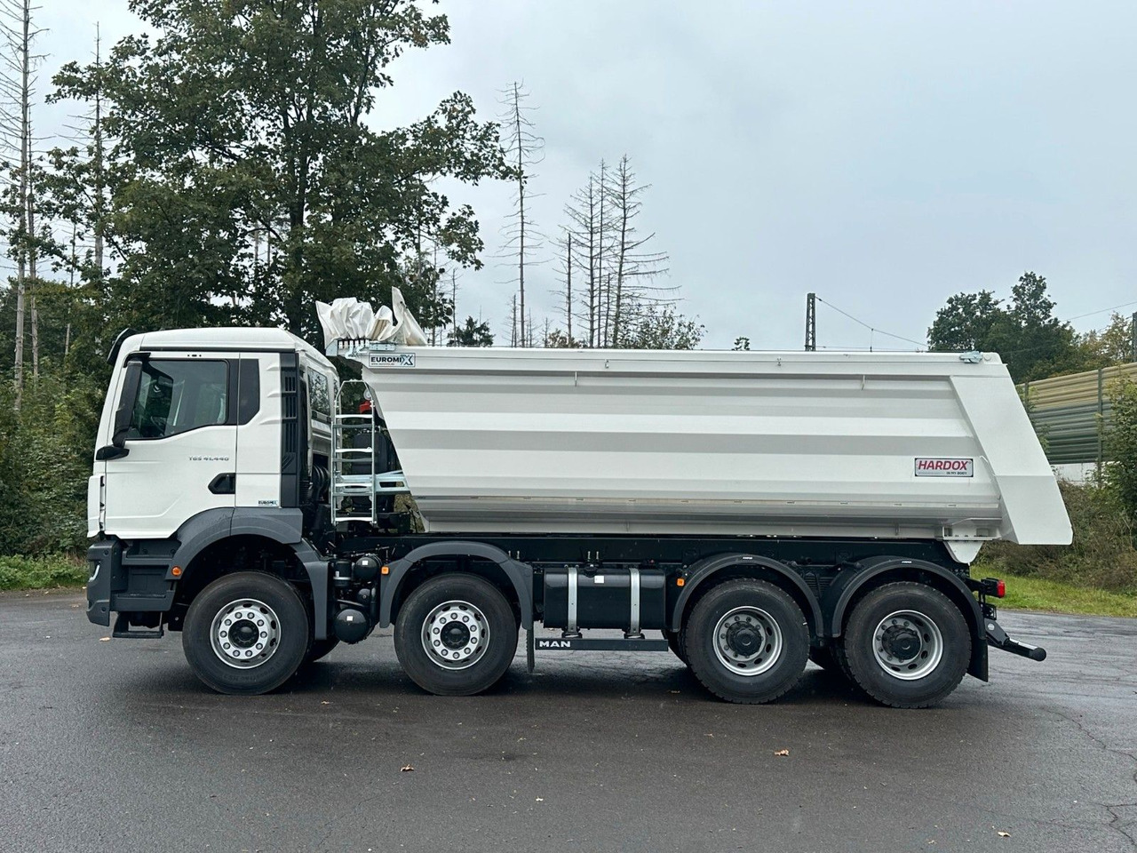 MAN TGS 41.440 BB 8X4 Euromix Mulden Kipper HARDOX - Camion benne: photos 3 MAN TGS 41.440 BB 8X4 Euromix Mulden Kipper HARDOX - Camion benne: photos 3