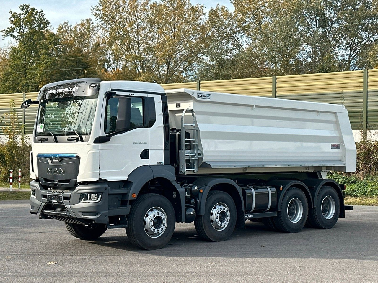 MAN TGS 41.480 BB 8X4 Euromix Mulden Kipper HARDOX - Camion benne: photos 2 MAN TGS 41.480 BB 8X4 Euromix Mulden Kipper HARDOX - Camion benne: photos 2