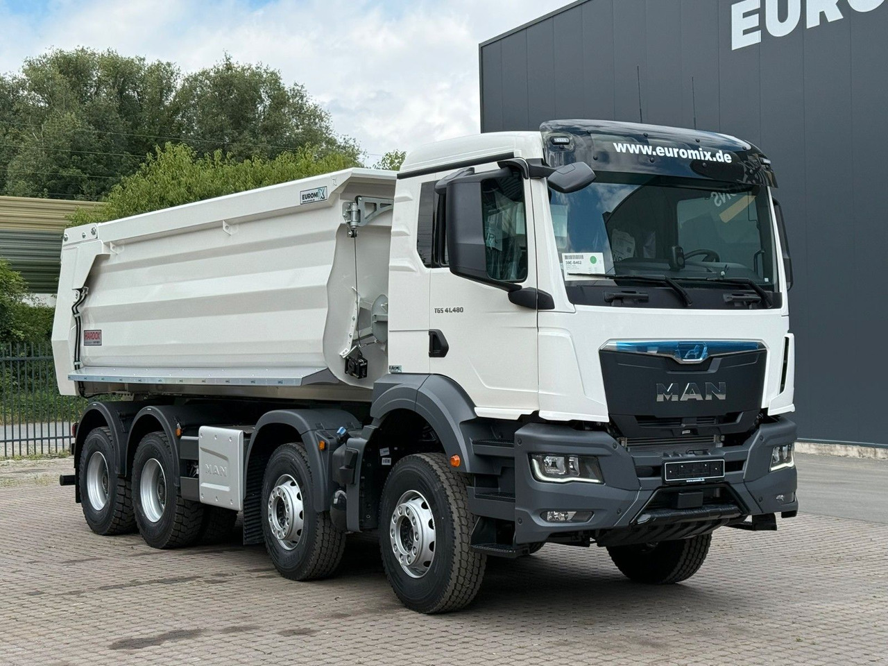 MAN TGS 41.480 BB 8X4 Hydraulische Klappe - Camion benne: photos 3 MAN TGS 41.480 BB 8X4 Hydraulische Klappe - Camion benne: photos 3