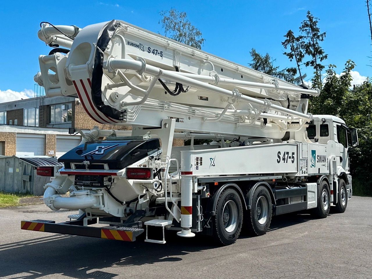 MAN TGS 41.520 8x4 SWAN TSP 47-5 160RZ ( 47m ) - Camion malaxeur: photos 5 MAN TGS 41.520 8x4 SWAN TSP 47-5 160RZ ( 47m ) - Camion malaxeur: photos 5