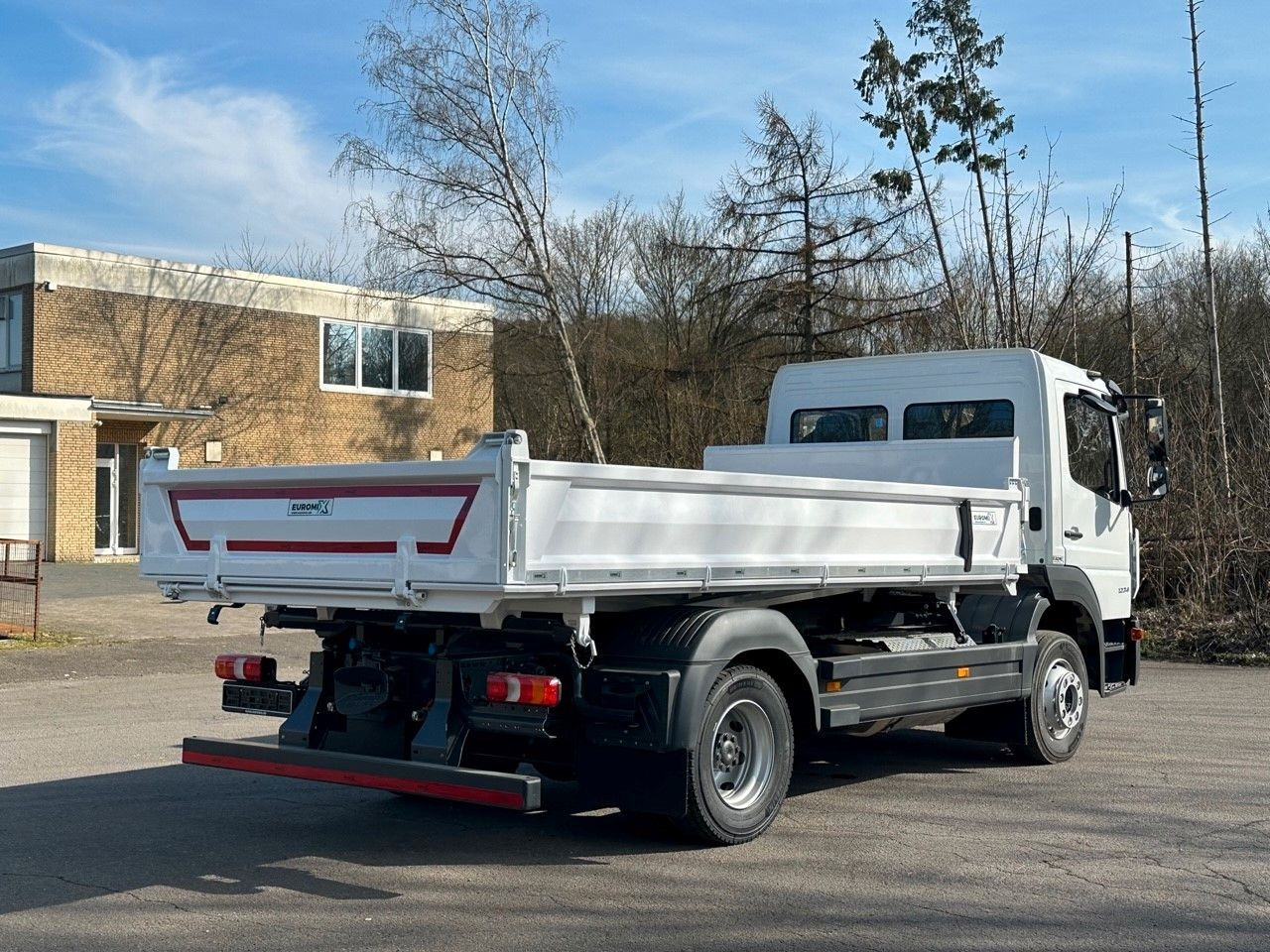 Camion benne Mercedes-Benz Atego 1224 K  EuromixMTP 3-Seiten-Kipper: photos 6