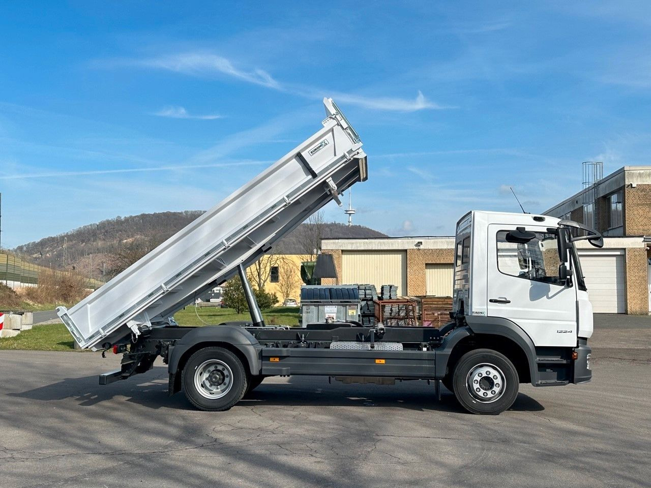 Camion benne Mercedes-Benz Atego 1224 K  EuromixMTP 3-Seiten-Kipper: photos 17