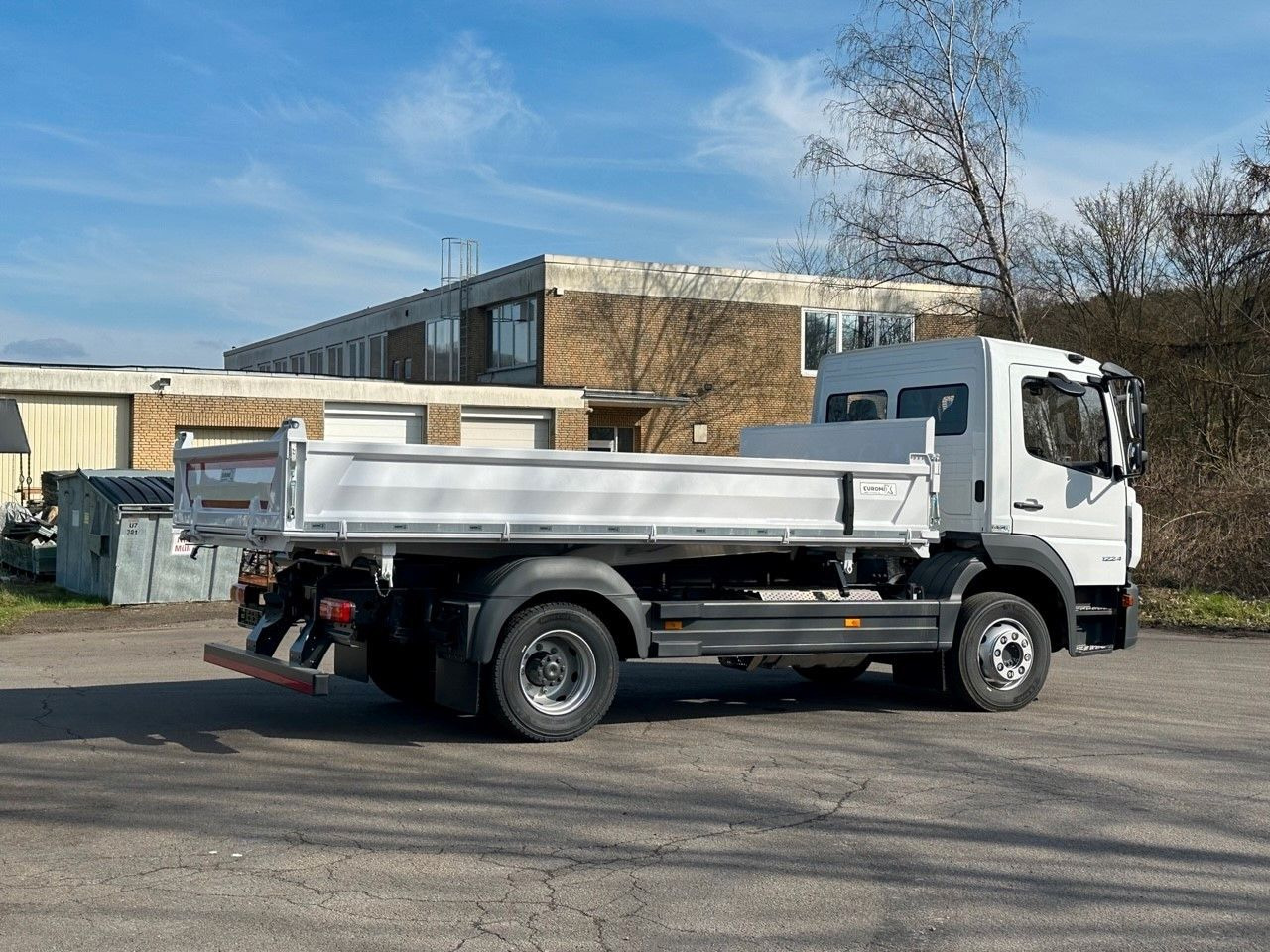 Camion benne Mercedes-Benz Atego 1224 K  EuromixMTP 3-Seiten-Kipper: photos 7