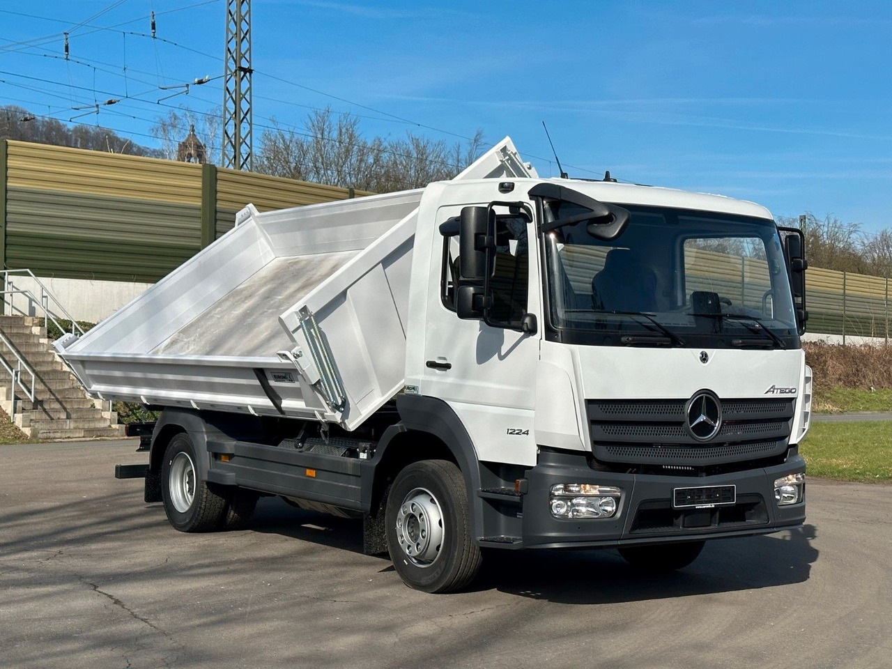 Camion benne Mercedes-Benz Atego 1224 K  EuromixMTP 3-Seiten-Kipper: photos 19