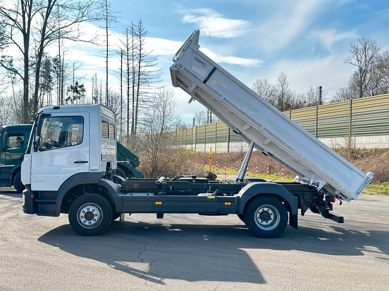 Camion benne Mercedes-Benz Atego 1224 K  EuromixMTP 3-Seiten-Kipper: photos 15