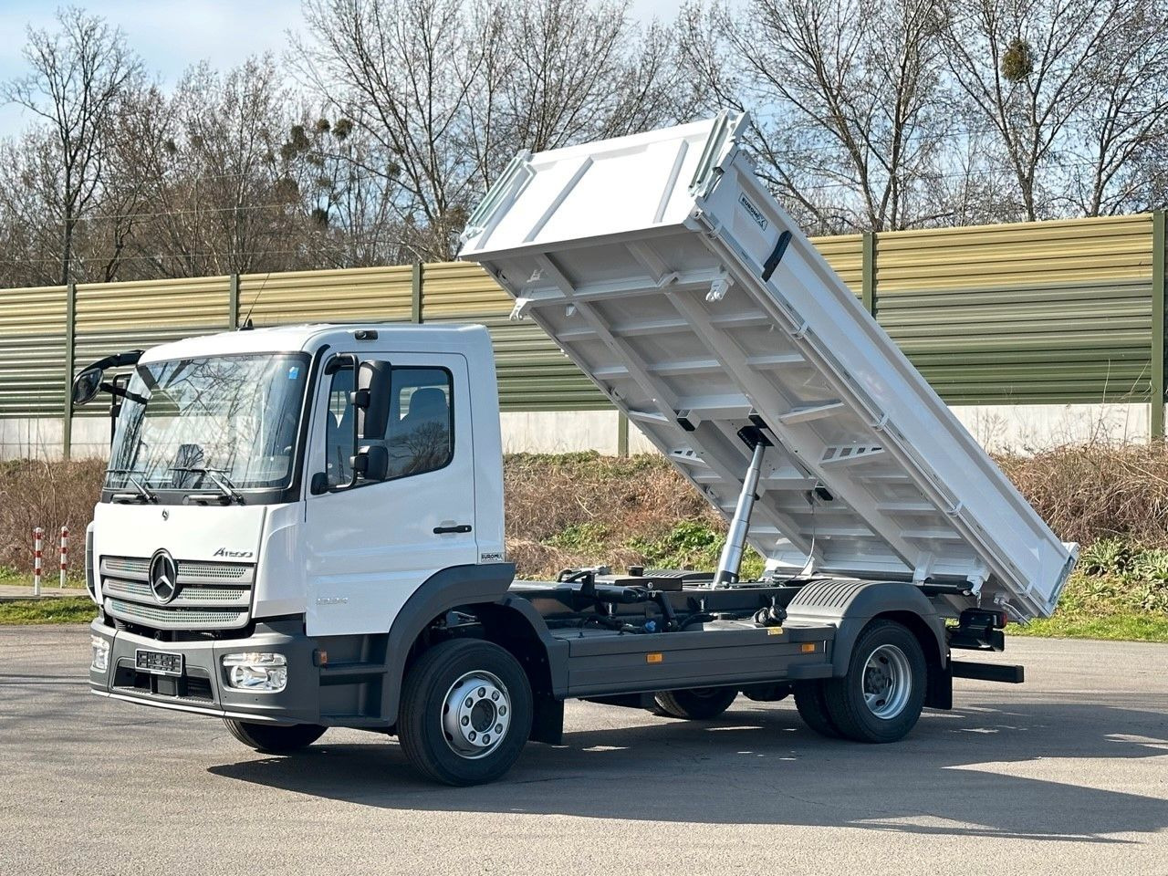 Camion benne Mercedes-Benz Atego 1224 K  EuromixMTP 3-Seiten-Kipper: photos 12