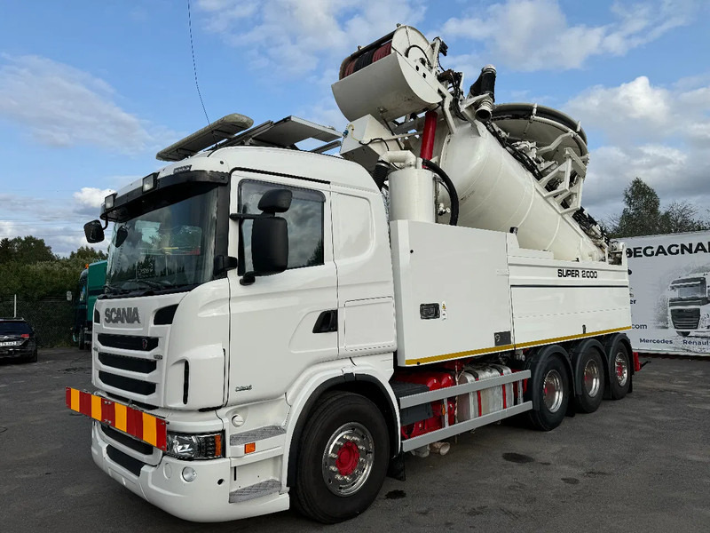 Scania R480 Combi Super 2000 + Recycler (Wiedemann & R), Euro 6, 2013 - Camion hydrocureur: photos 4 Scania R480 Combi Super 2000 + Recycler (Wiedemann & R), Euro 6, 2013 - Camion hydrocureur: photos 4