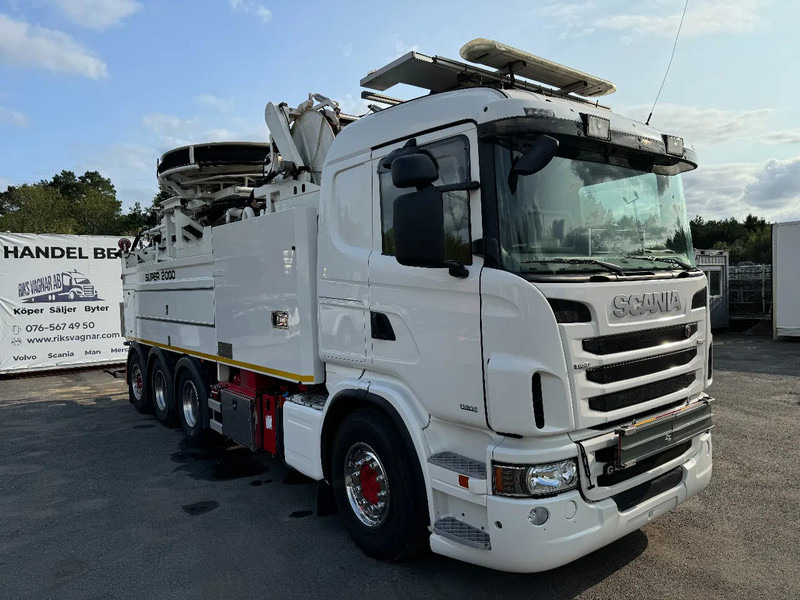 Scania R480 Combi Super 2000 + Recycler (Wiedemann & R), Euro 6, 2013 - Camion hydrocureur: photos 2 Scania R480 Combi Super 2000 + Recycler (Wiedemann & R), Euro 6, 2013 - Camion hydrocureur: photos 2