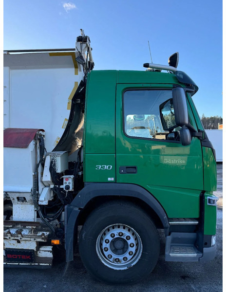 Benne à ordures ménagères Volvo FM 330 RHD, 2-compart, & tipper, 2014: photos 13