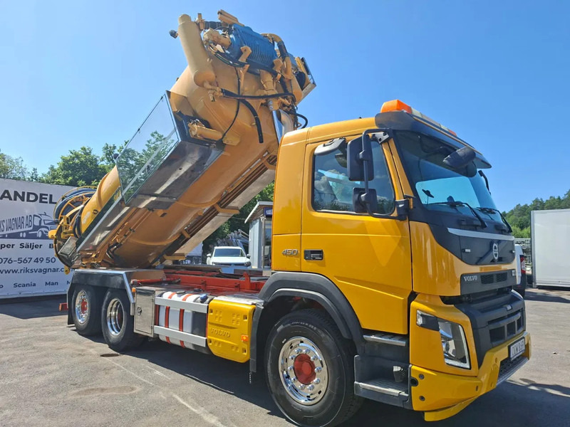 Volvo FMX 450 Combi Vacuum/Pressure 14m3 (1,5 + 12,5m3), 2017 - Camion hydrocureur: photos 1 Volvo FMX 450 Combi Vacuum/Pressure 14m3 (1,5 + 12,5m3), 2017 - Camion hydrocureur: photos 1