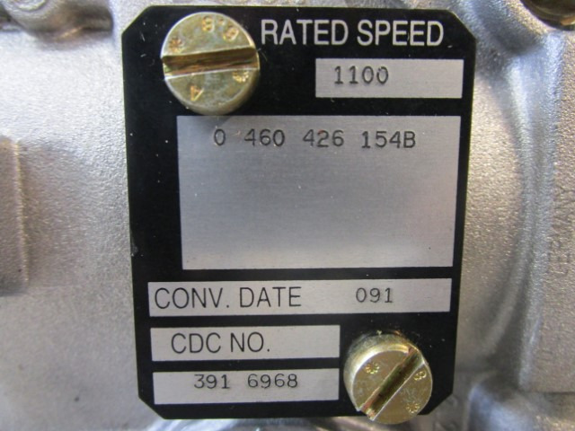 BOSCH ‘CUMMINS’ FUEL INJECTION PUMP 0460426154B - Système de carburant pour Camion: photos 2 BOSCH ‘CUMMINS’ FUEL INJECTION PUMP 0460426154B - Système de carburant pour Camion: photos 2