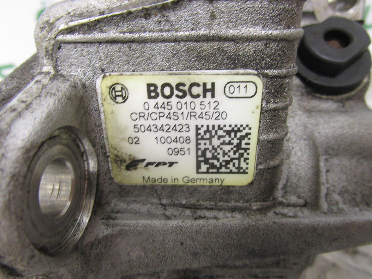 IVECO DAILY 3.0 FICE3481C BOSCH FUEL PUMP P/NO 0445010512 - Système de carburant pour Camion: photos 2 IVECO DAILY 3.0 FICE3481C BOSCH FUEL PUMP P/NO 0445010512 - Système de carburant pour Camion: photos 2