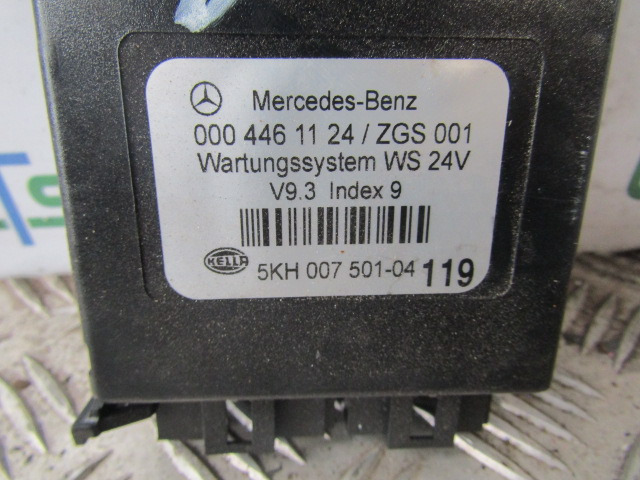 MERCEDES AXOR CONTROL UNIT P/NO 0004461124/ZGS 001 - Bloc de gestion pour Camion: photos 2 MERCEDES AXOR CONTROL UNIT P/NO 0004461124/ZGS 001 - Bloc de gestion pour Camion: photos 2