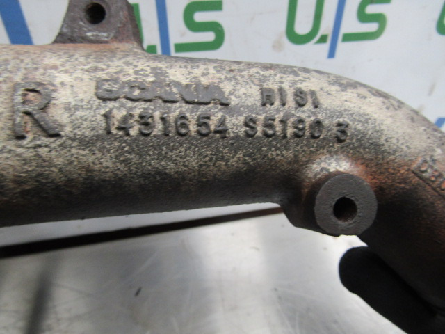 SCANIA 144/164 V8 EXHAUST / TURBO MANIFOLD P/NO R1431654 – S 51903 - Moteur et pièces pour Camion: photos 2 SCANIA 144/164 V8 EXHAUST / TURBO MANIFOLD P/NO R1431654 – S 51903 - Moteur et pièces pour Camion: photos 2