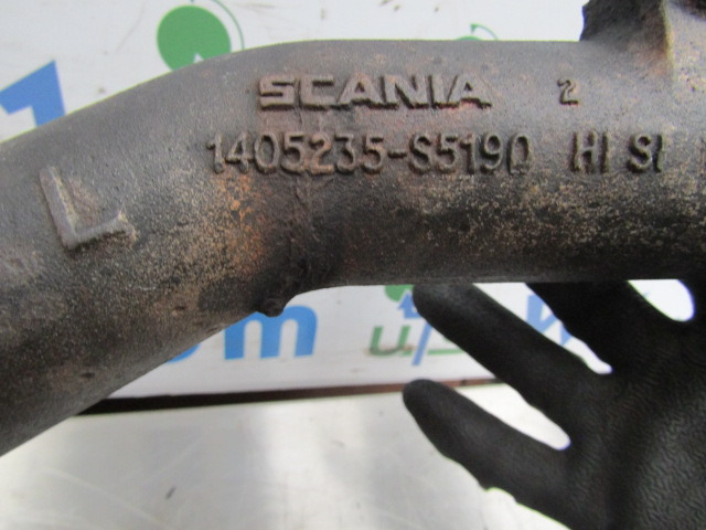 SCANIA 144/164 V8 EXHAUST / TURBO MANIFOLD P/NO R1431654 – S 51903 - Moteur et pièces pour Camion: photos 3 SCANIA 144/164 V8 EXHAUST / TURBO MANIFOLD P/NO R1431654 – S 51903 - Moteur et pièces pour Camion: photos 3