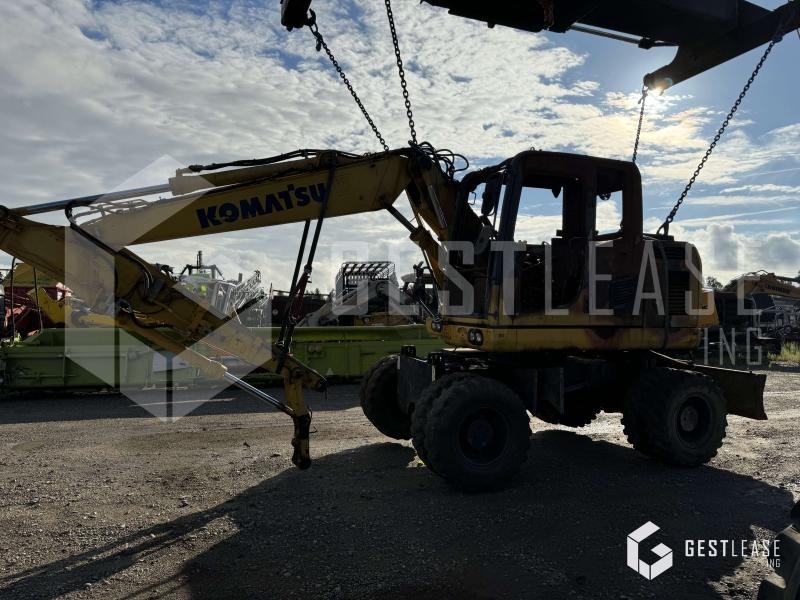 KOMATSU PW148-10 - Pelle sur pneus: photos 2 KOMATSU PW148-10 - Pelle sur pneus: photos 2