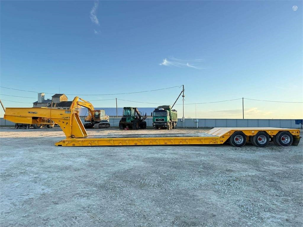 King GTL 83/34 lowbed - Semi-remorque: photos 1 King GTL 83/34 lowbed - Semi-remorque: photos 1