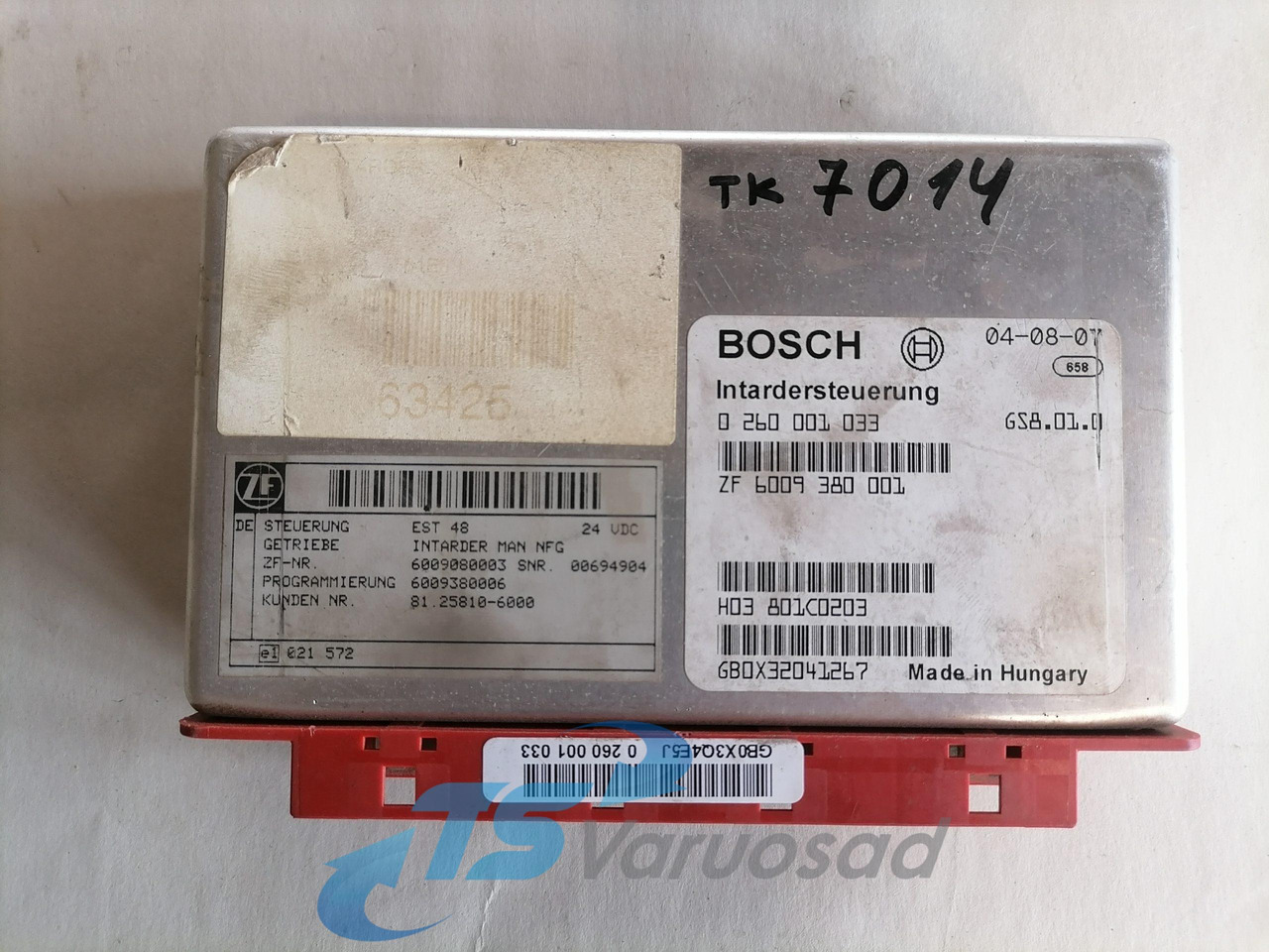 MAN ECU, Ret 81258106000 - Bloc de gestion pour Camion: photos 2 MAN ECU, Ret 81258106000 - Bloc de gestion pour Camion: photos 2
