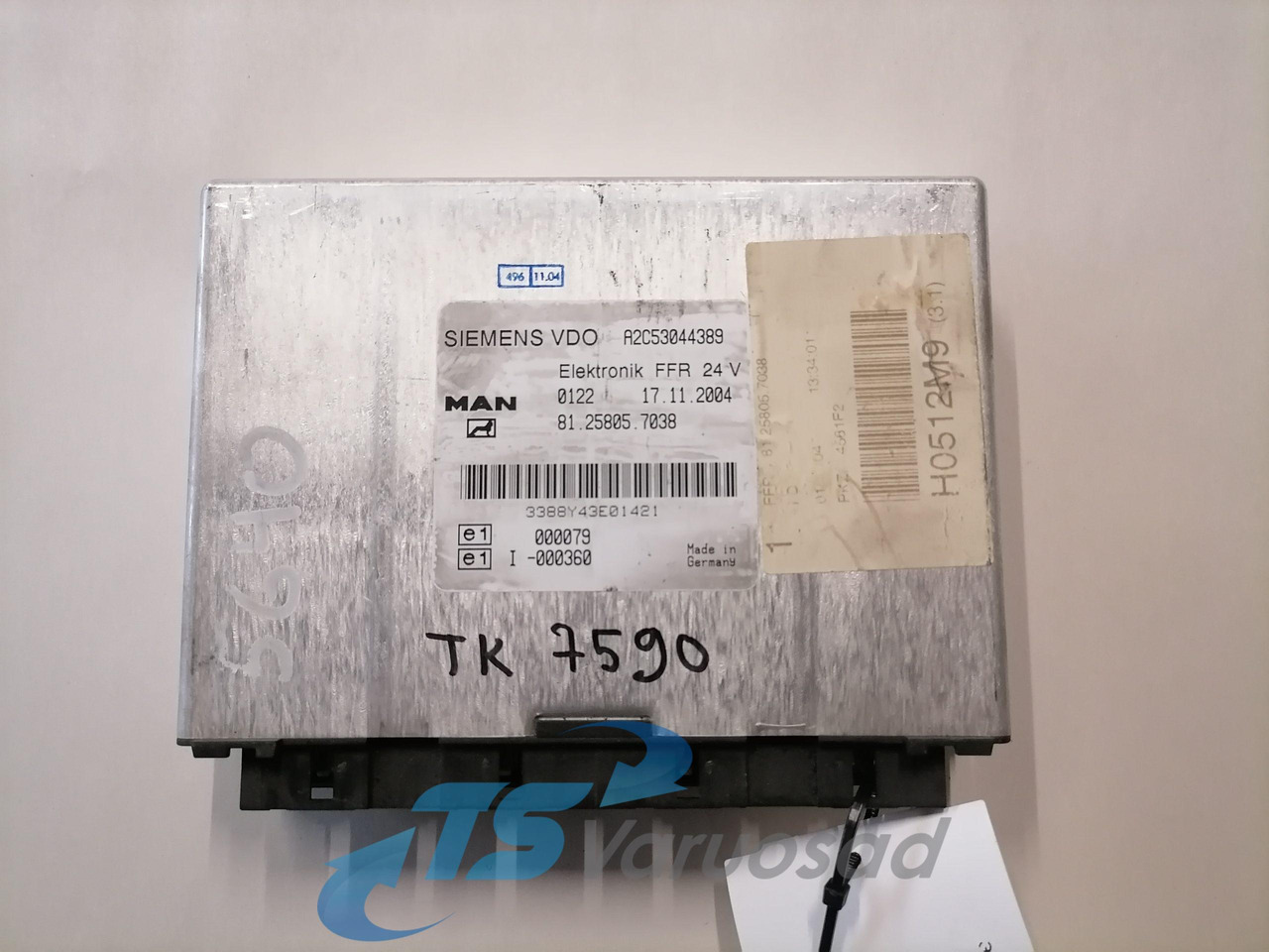 MAN Ecu, FFR 81258057038 - Bloc de gestion pour Camion: photos 2 MAN Ecu, FFR 81258057038 - Bloc de gestion pour Camion: photos 2