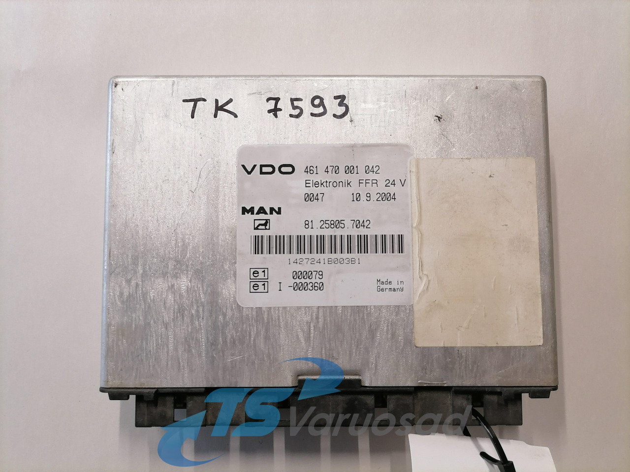 MAN Ecu, FFR 81258057042 - Bloc de gestion pour Camion: photos 2 MAN Ecu, FFR 81258057042 - Bloc de gestion pour Camion: photos 2