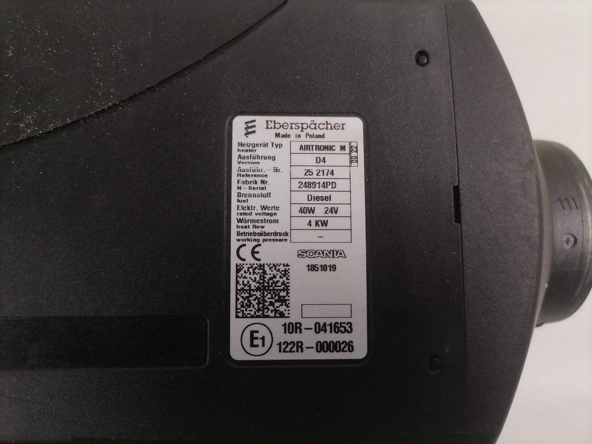 Scania Auxiliary heater 1851019 - Chauffage/ Ventilation pour Camion: photos 4 Scania Auxiliary heater 1851019 - Chauffage/ Ventilation pour Camion: photos 4
