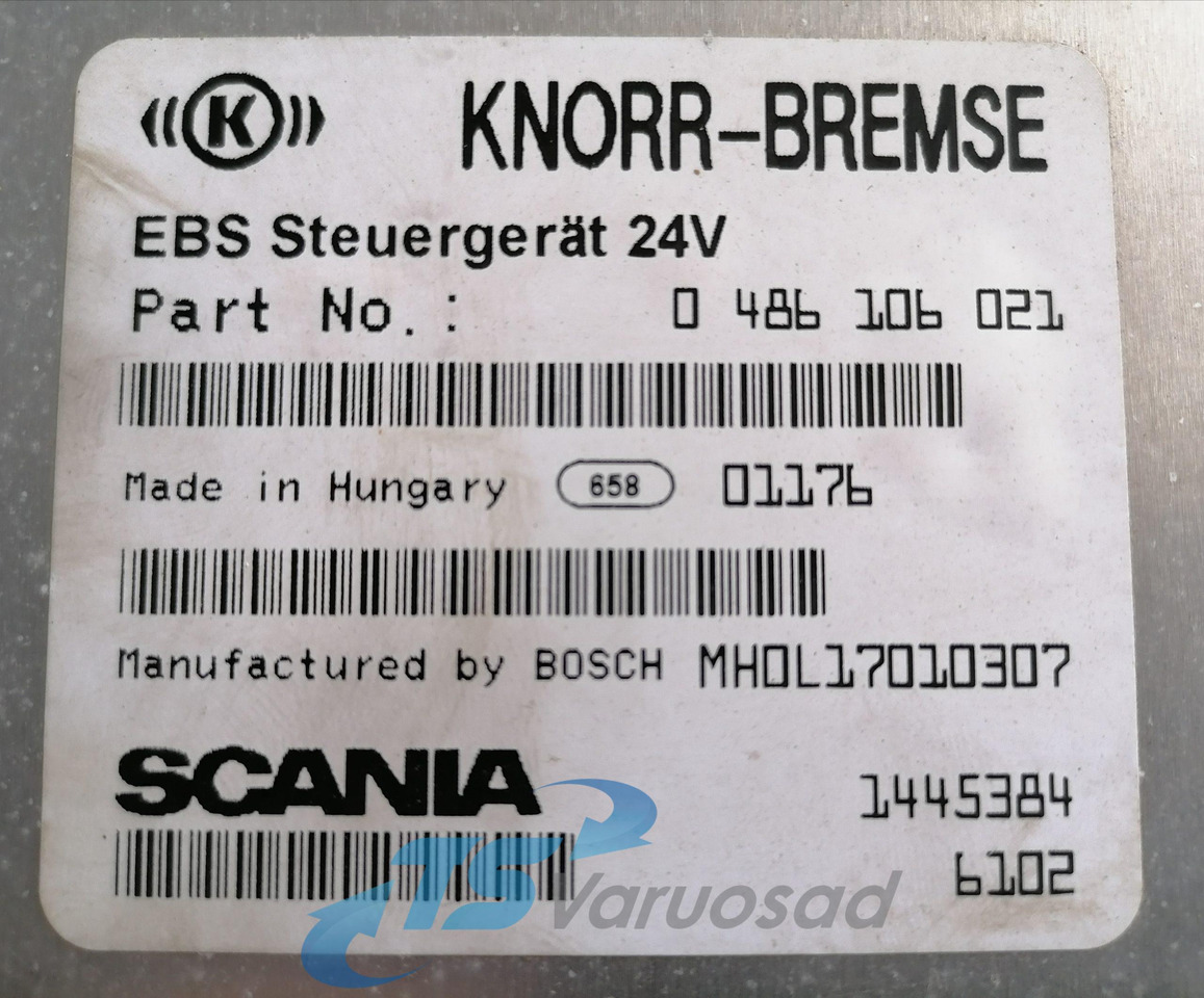 Scania Ecu, EBS 1445384 - Bloc de gestion pour Camion: photos 4 Scania Ecu, EBS 1445384 - Bloc de gestion pour Camion: photos 4