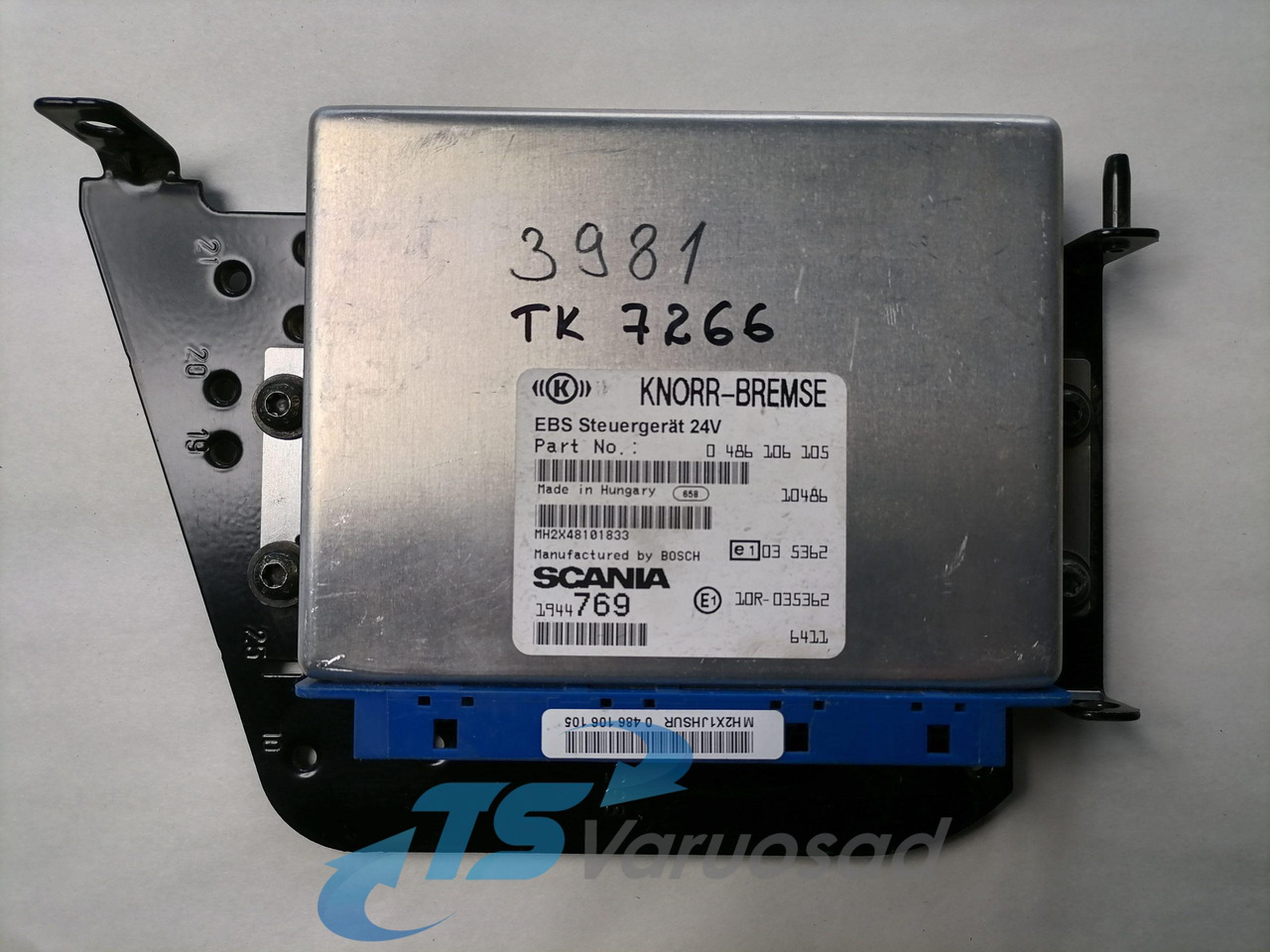 Scania Ecu, EBS 1944769 - Bloc de gestion pour Camion: photos 3 Scania Ecu, EBS 1944769 - Bloc de gestion pour Camion: photos 3