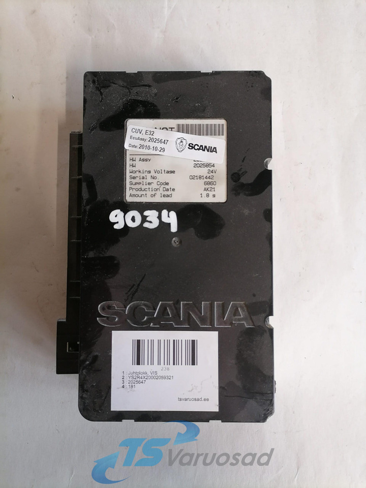 Scania Ecu, VIS 2025647 - Bloc de gestion pour Camion: photos 2 Scania Ecu, VIS 2025647 - Bloc de gestion pour Camion: photos 2