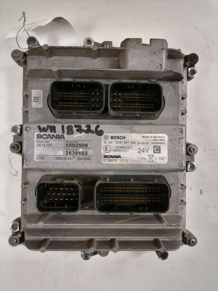 Scania Juhtplokk, OCS 2839153 - Bloc de gestion pour Camion: photos 2 Scania Juhtplokk, OCS 2839153 - Bloc de gestion pour Camion: photos 2