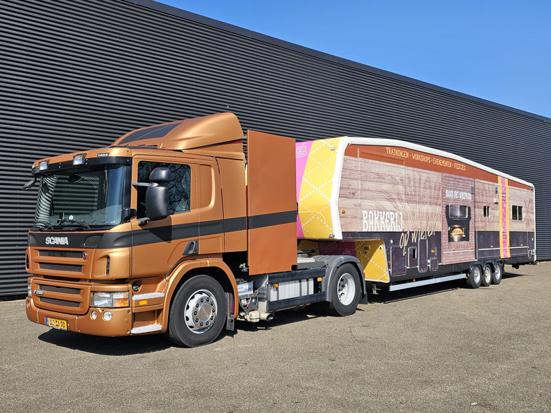Scania P 280 + trailer - 2 X SLIDE OUT / CAMPER / WOHNMOBIL - Camion: photos 3 Scania P 280 + trailer - 2 X SLIDE OUT / CAMPER / WOHNMOBIL - Camion: photos 3