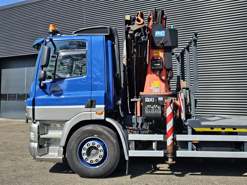 Camion plateau, Camion grue DAF CF85.460 / 6x2 / PALFINGER 29TM / CRANE / KRAN: photos 9