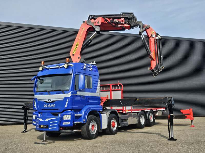 MAN TGS 35.500 8x4-6 / PALFINGER 92 t/m CRANE +JIB - Camion grue: photos 4 MAN TGS 35.500 8x4-6 / PALFINGER 92 t/m CRANE +JIB - Camion grue: photos 4