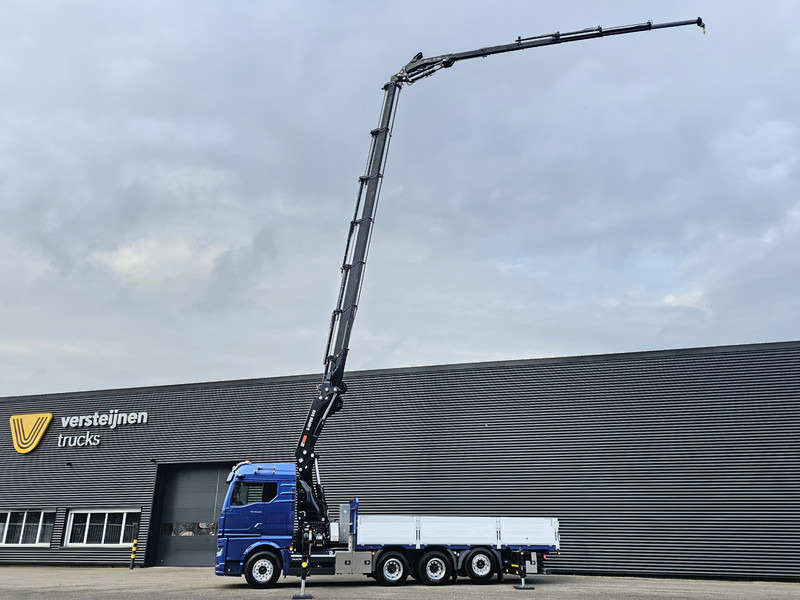 MAN TGX 35.580 8x4-4 / HIAB 54 t/m CRANE+ JIB - Camion plateau, Camion grue: photos 2 MAN TGX 35.580 8x4-4 / HIAB 54 t/m CRANE+ JIB - Camion plateau, Camion grue: photos 2