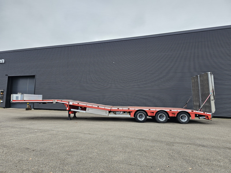 Max Trailer 3 x steering axle / hydraulic ramp / hydraulic bed - Semi-remorque surbaissé: photos 2 Max Trailer 3 x steering axle / hydraulic ramp / hydraulic bed - Semi-remorque surbaissé: photos 2