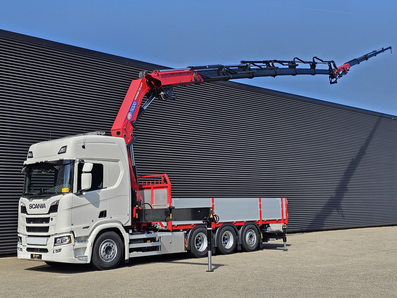 Scania 560R / HMF 50 t/m - JIB / LIER - Camion grue: photos 1 Scania 560R / HMF 50 t/m - JIB / LIER - Camion grue: photos 1