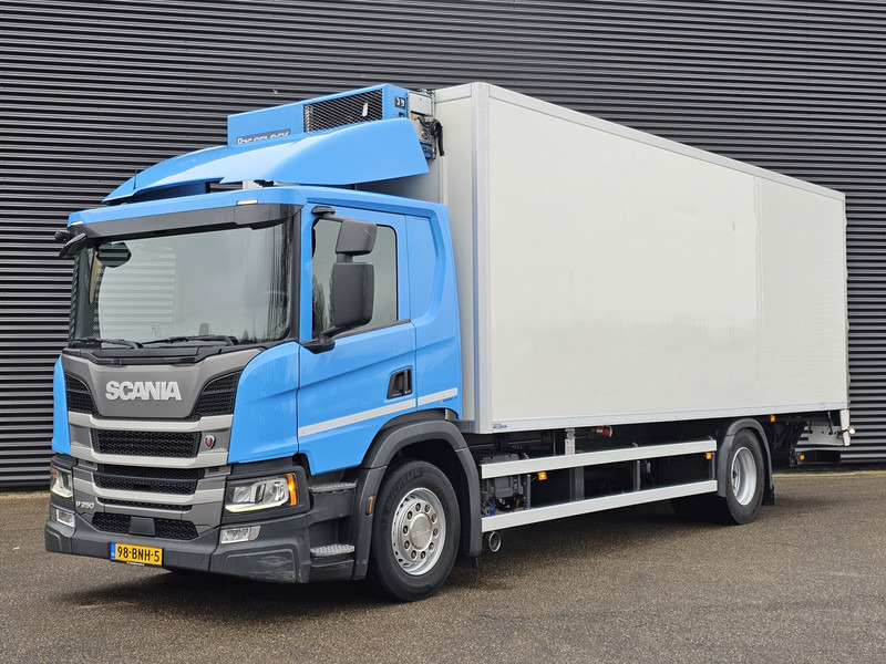 Scania P250 4x2 / FRIGO / KUHL / LBW - Camion fourgon: photos 1 Scania P250 4x2 / FRIGO / KUHL / LBW - Camion fourgon: photos 1