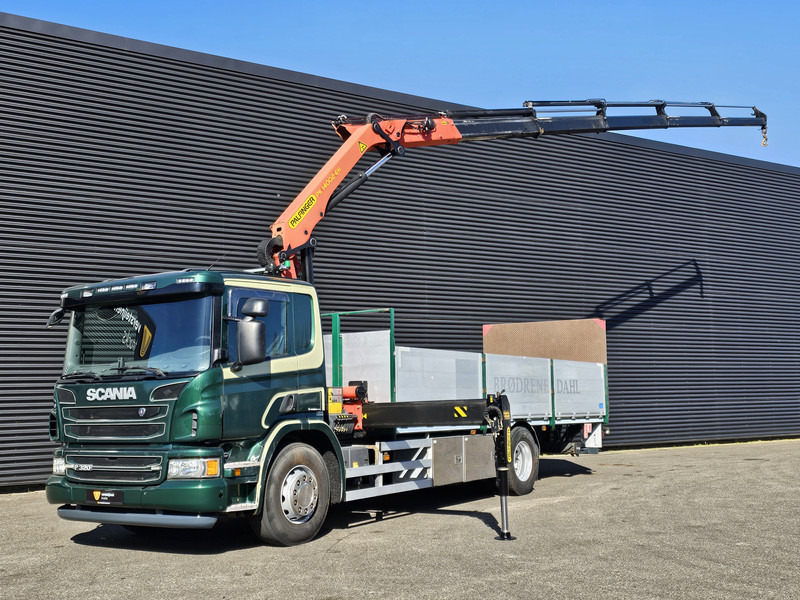 Scania P320 4x2 / PALFINGER 14 t/m - 14.6 mtr. - Camion grue: photos 1 Scania P320 4x2 / PALFINGER 14 t/m - 14.6 mtr. - Camion grue: photos 1