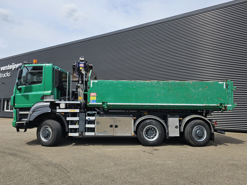 Camion benne, Camion grue Tatra T158/II 6X6 / HMF Z CRANE + 2 SIDE TIPPER: photos 8