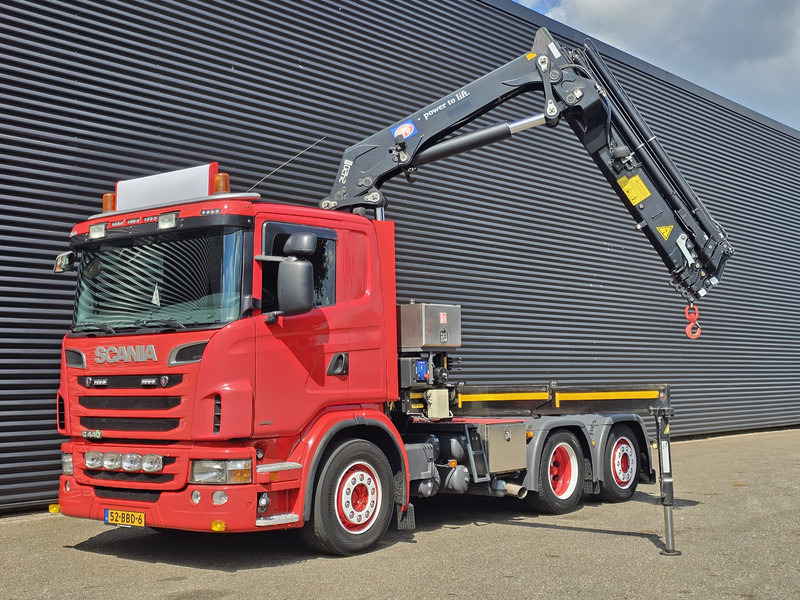 Scania G 440 A 6X2*4 / HMF 24 t/m CRANE / KRAN - Tracteur routier: photos 5 Scania G 440 A 6X2*4 / HMF 24 t/m CRANE / KRAN - Tracteur routier: photos 5