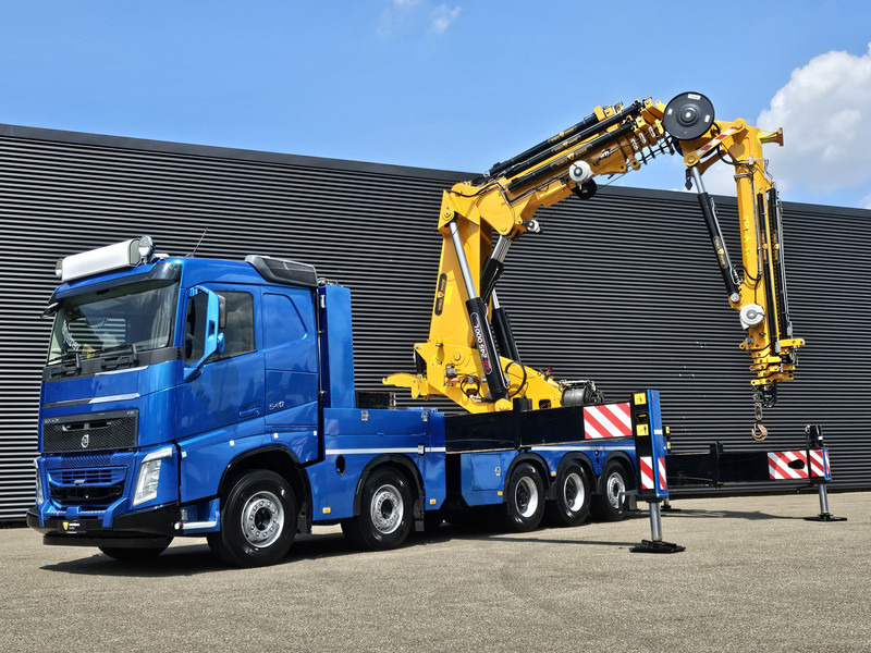 Camion plateau, Camion grue Volvo FH 540 10x4 / ERKIN 245.000 L 7+5 / WINCH: photos 8