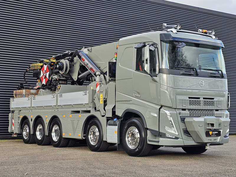 Remorqueuse Volvo FH 540 / 10x4 / ERKIN 250.000 / JIB / WINCH KRAN / CRANE: photos 11