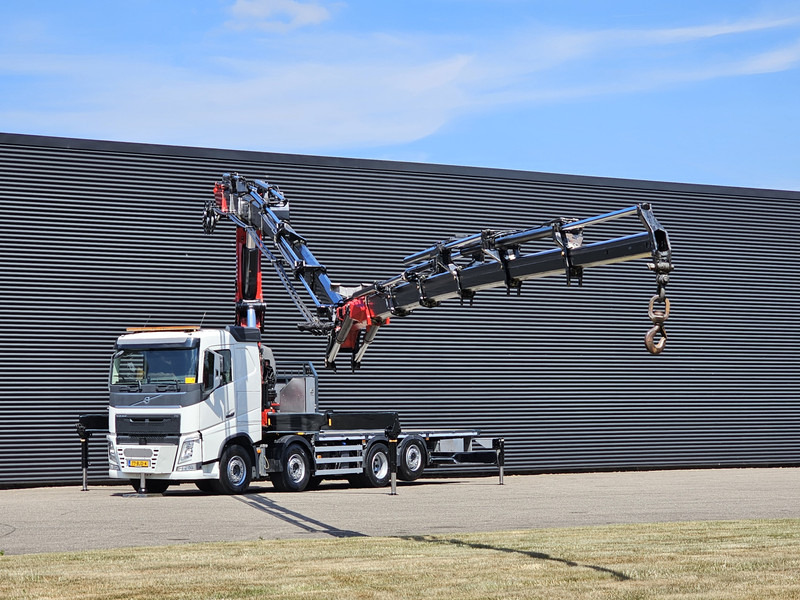 Volvo FH 540 8x2/6 / 85 t/m CRANE + JIB / KRAN / RETARDER - Camion plateau, Camion grue: photos 4 Volvo FH 540 8x2/6 / 85 t/m CRANE + JIB / KRAN / RETARDER - Camion plateau, Camion grue: photos 4