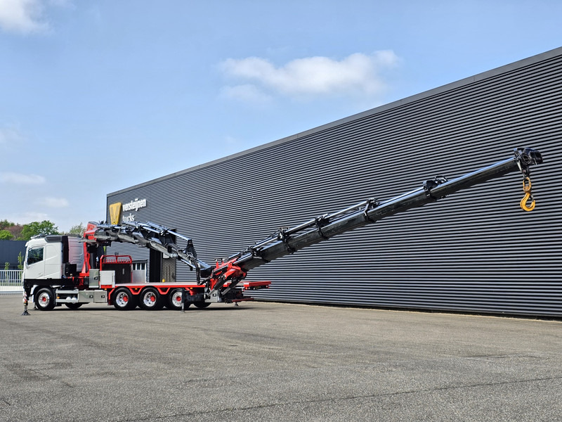 Volvo FH 540 8x4-4 / FASSI 71 t/m CRANE + JIB WINCH / KRAN / GRUA - Camion plateau, Camion grue: photos 5 Volvo FH 540 8x4-4 / FASSI 71 t/m CRANE + JIB WINCH / KRAN / GRUA - Camion plateau, Camion grue: photos 5