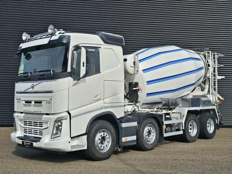 Volvo FH 540 8x4 / BOOGIE LIFT / 10m3 PUTZMEISTER - CONCRETE-MIXER / BETON-MISCHER - Camion malaxeur: photos 1 Volvo FH 540 8x4 / BOOGIE LIFT / 10m3 PUTZMEISTER - CONCRETE-MIXER / BETON-MISCHER - Camion malaxeur: photos 1