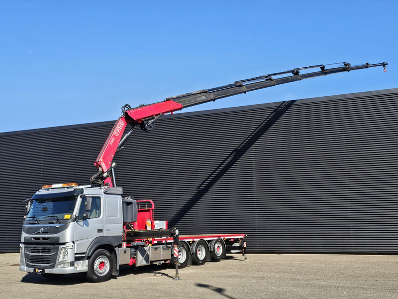 Volvo FM 460 8x4-4 / FASSI 36.5 t/m -8 x EXTENSION + WINCH - Camion grue: photos 1 Volvo FM 460 8x4-4 / FASSI 36.5 t/m -8 x EXTENSION + WINCH - Camion grue: photos 1