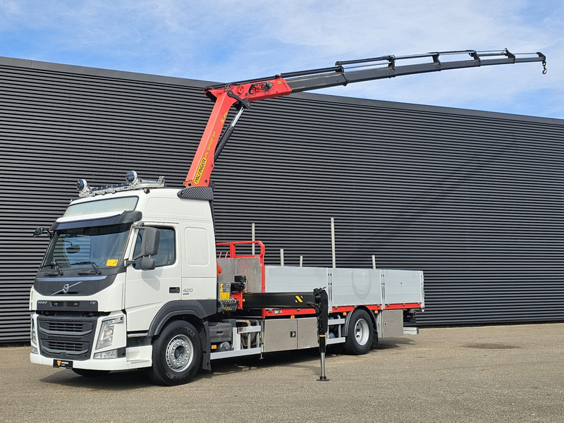 Volvo FM420 4x2 / PALFINGER 18502 - 17 mtr / CRANE / KRAN - Camion grue: photos 1 Volvo FM420 4x2 / PALFINGER 18502 - 17 mtr / CRANE / KRAN - Camion grue: photos 1