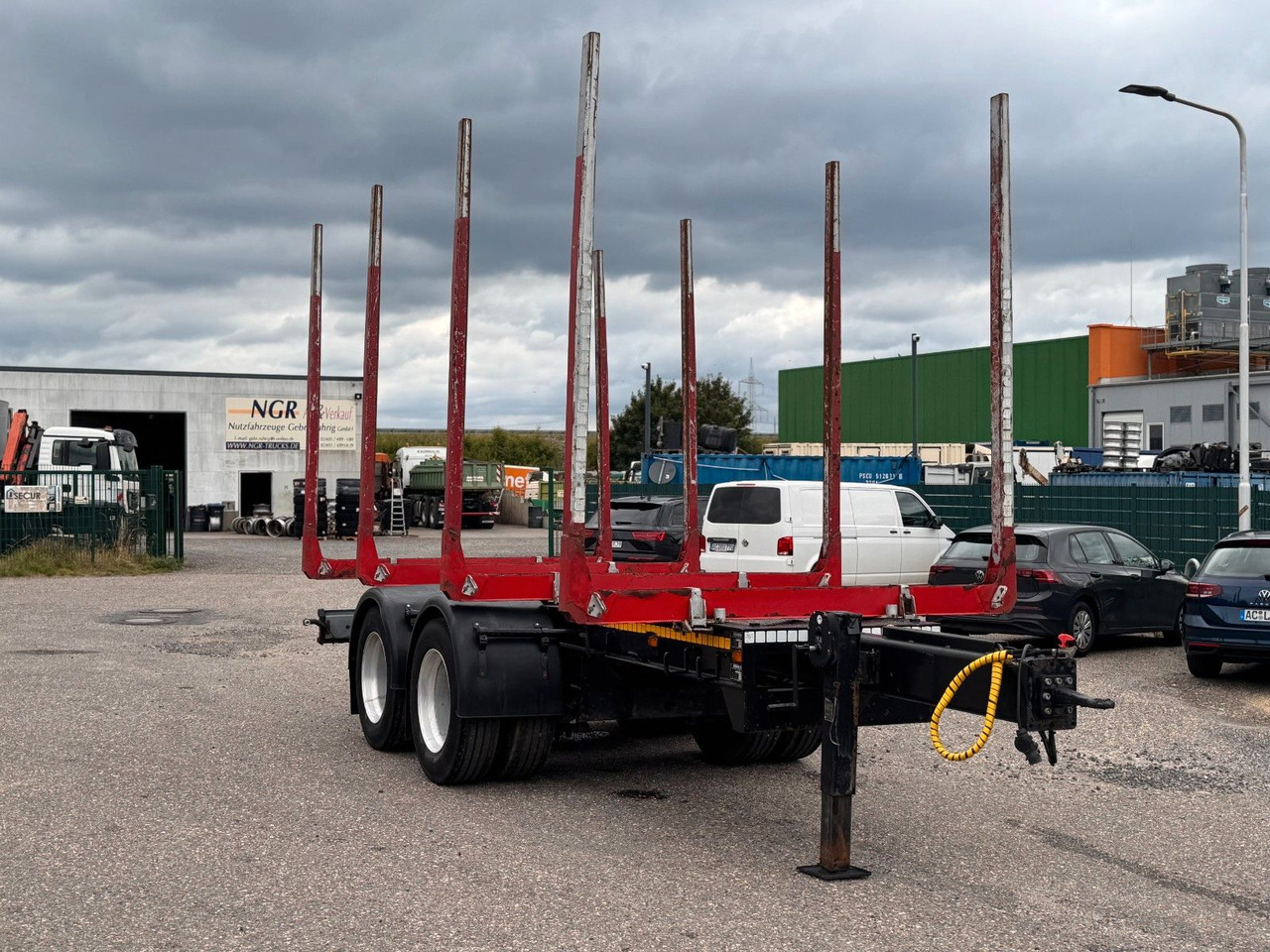 Goldhofer Glogger 2 Achser 14,5 m 18 to. Holztransporter - Remorque grumier: photos 4 Goldhofer Glogger 2 Achser 14,5 m 18 to. Holztransporter - Remorque grumier: photos 4