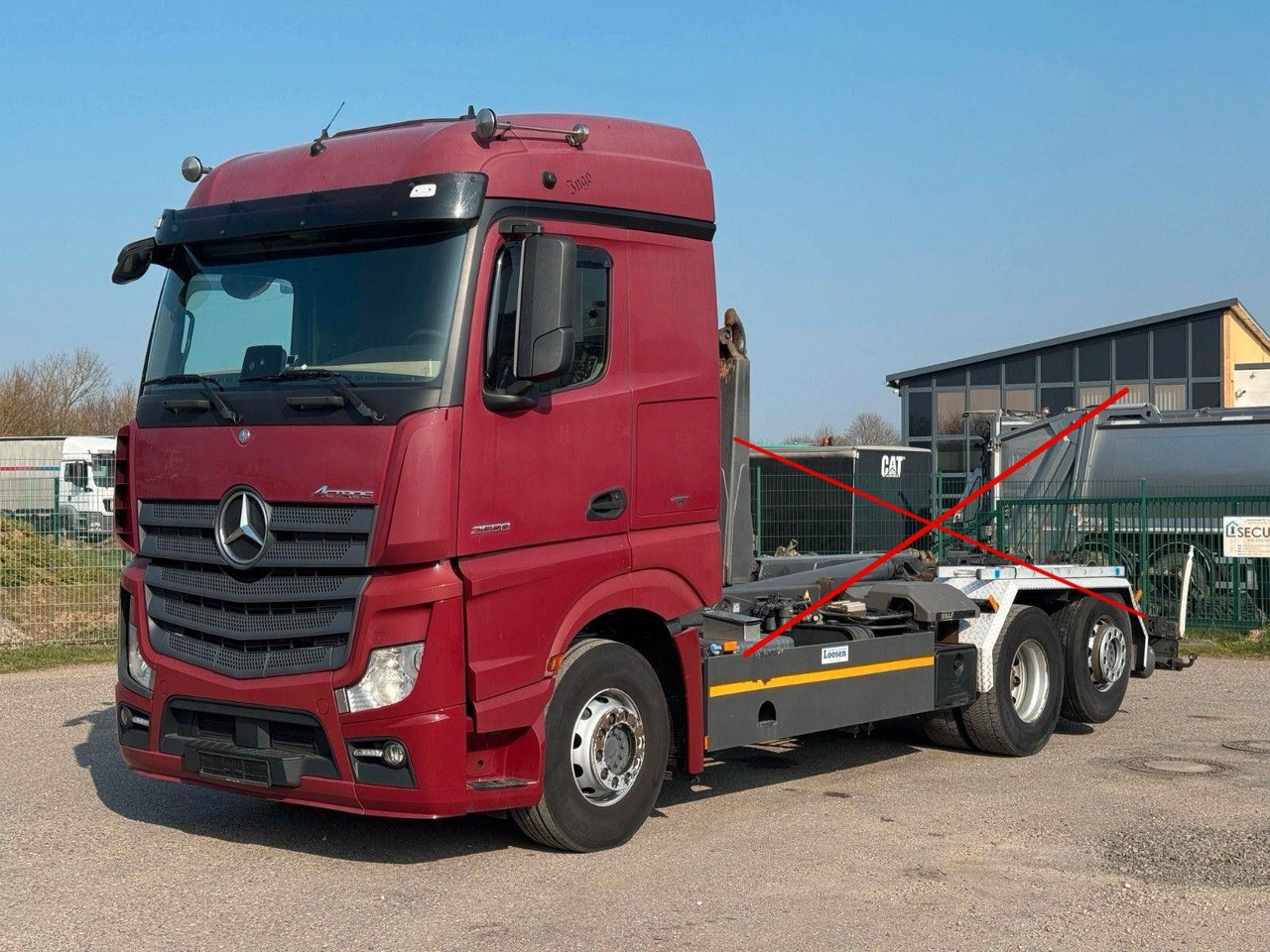 Mercedes-Benz 2558 6x2 Fahrgestell Chassis | Retarder | Klima - Châssis cabine: photos 3 Mercedes-Benz 2558 6x2 Fahrgestell Chassis | Retarder | Klima - Châssis cabine: photos 3