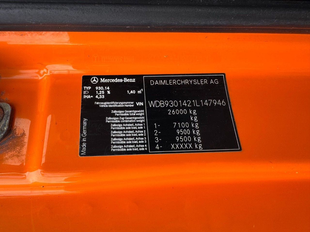 Mercedes-Benz 2646 6X4 Hellmers Saug Druck Spülwagen Retarder - Camion hydrocureur: photos 4 Mercedes-Benz 2646 6X4 Hellmers Saug Druck Spülwagen Retarder - Camion hydrocureur: photos 4